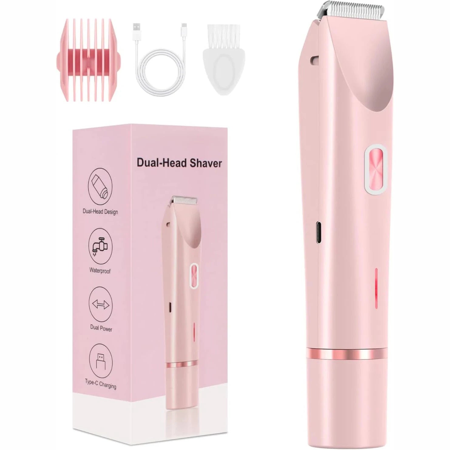 Electric Razor for Women Body Epilator Bikini Trimmer Woman Electric Shaver for Bikini Leg Face Mustache Painless Hair Removal