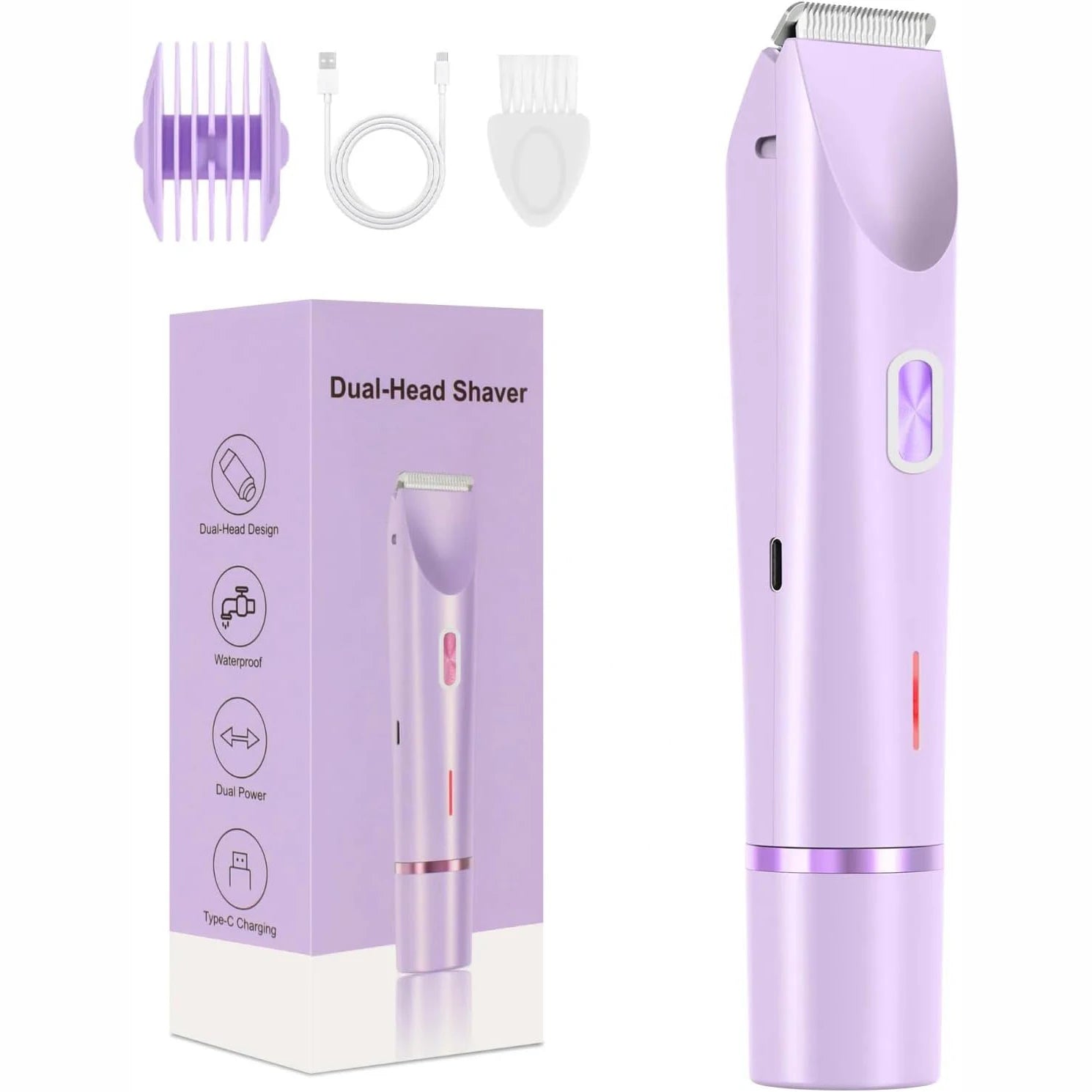 Electric Razor for Women Body Epilator Bikini Trimmer Woman Electric Shaver for Bikini Leg Face Mustache Painless Hair Removal