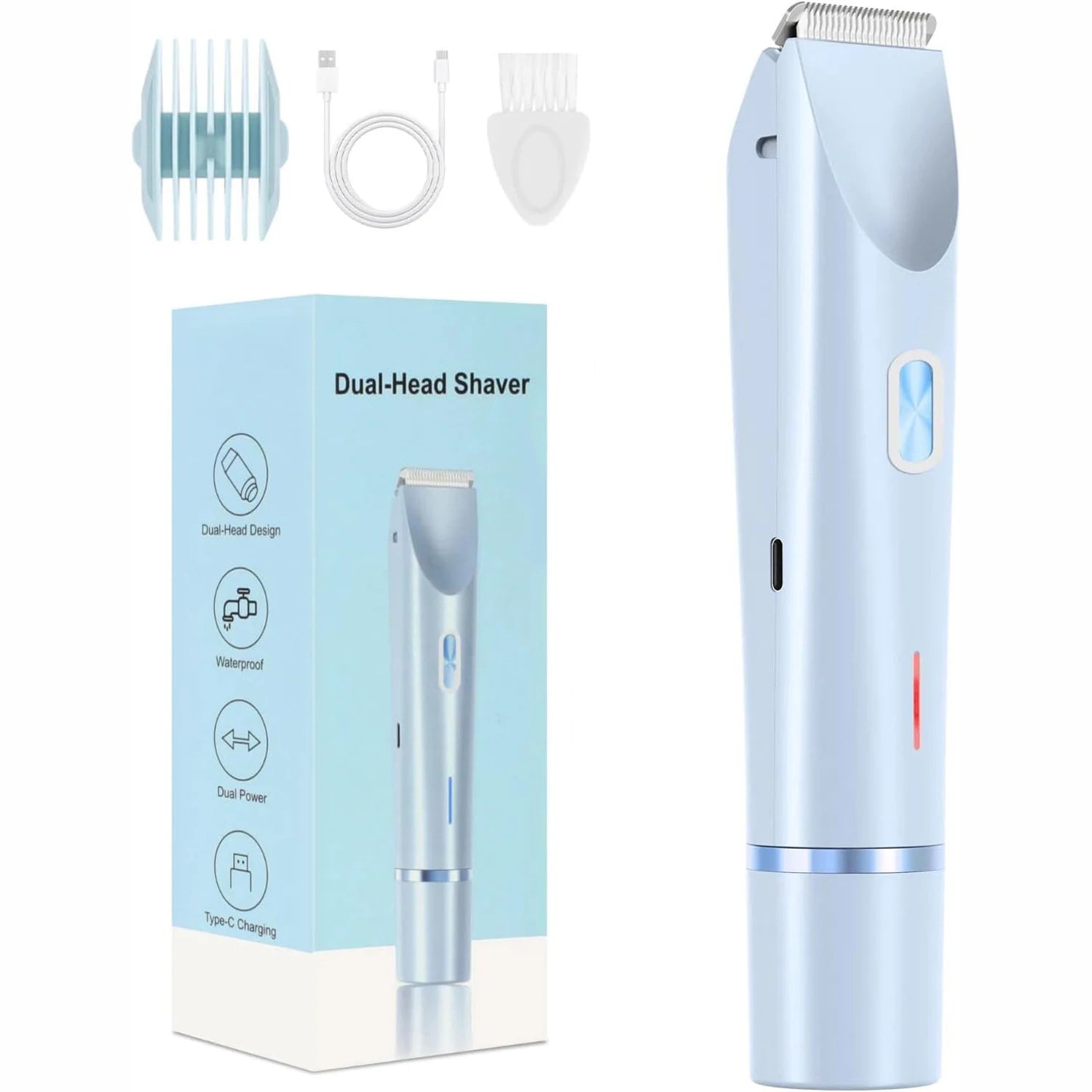 Electric Razor for Women Body Epilator Bikini Trimmer Woman Electric Shaver for Bikini Leg Face Mustache Painless Hair Removal